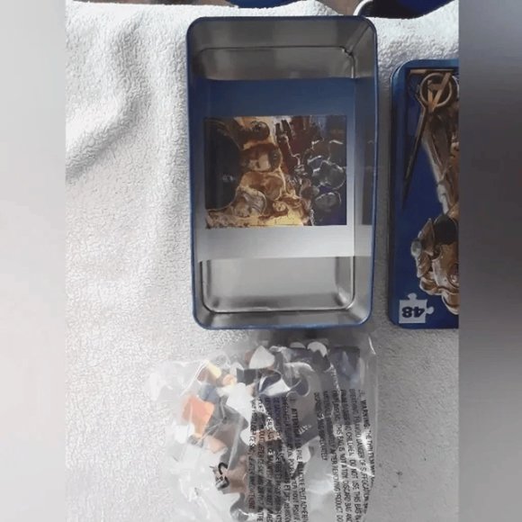 Avengers Lot  48 Piece Puzzle- Collectible Tin Box+ Putty +Jeep - Picture 5 of 12